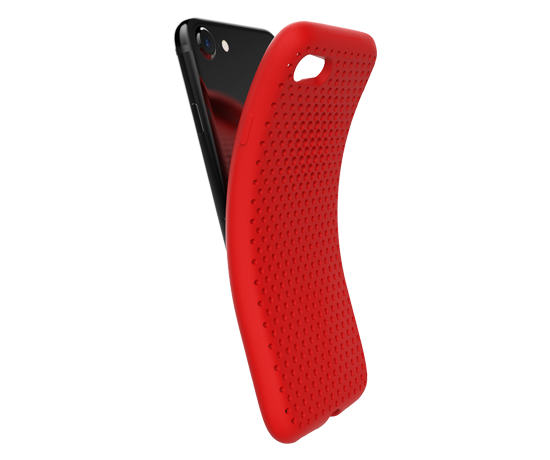 Picture of AND MESH CASE FOR IPHONE 7 Plus  (RED) 